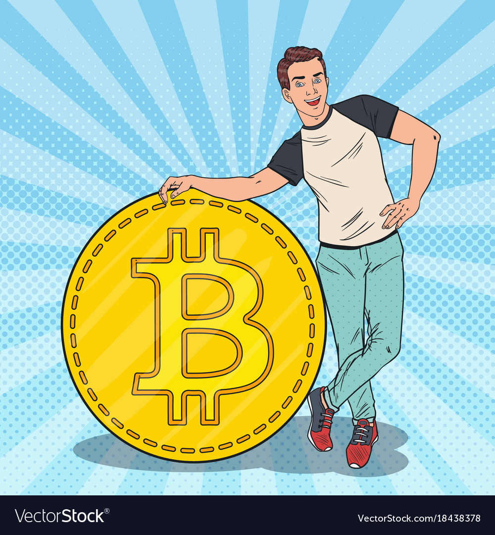 pop-art-happy-man-with-big-bitcoin-cryptocurrency-vector-18438378